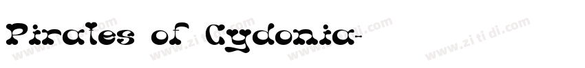 Pirates of Cydonia字体转换 Pirates of Cydonia字体转换
